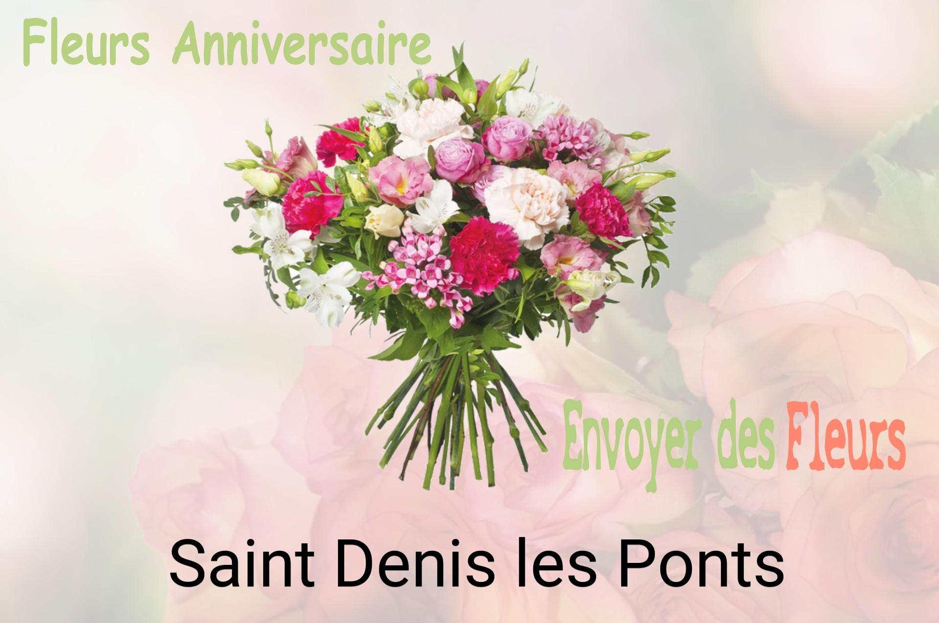 Bouquet de fleurs d’anniversaire livré à Saint-Denis-les-Ponts