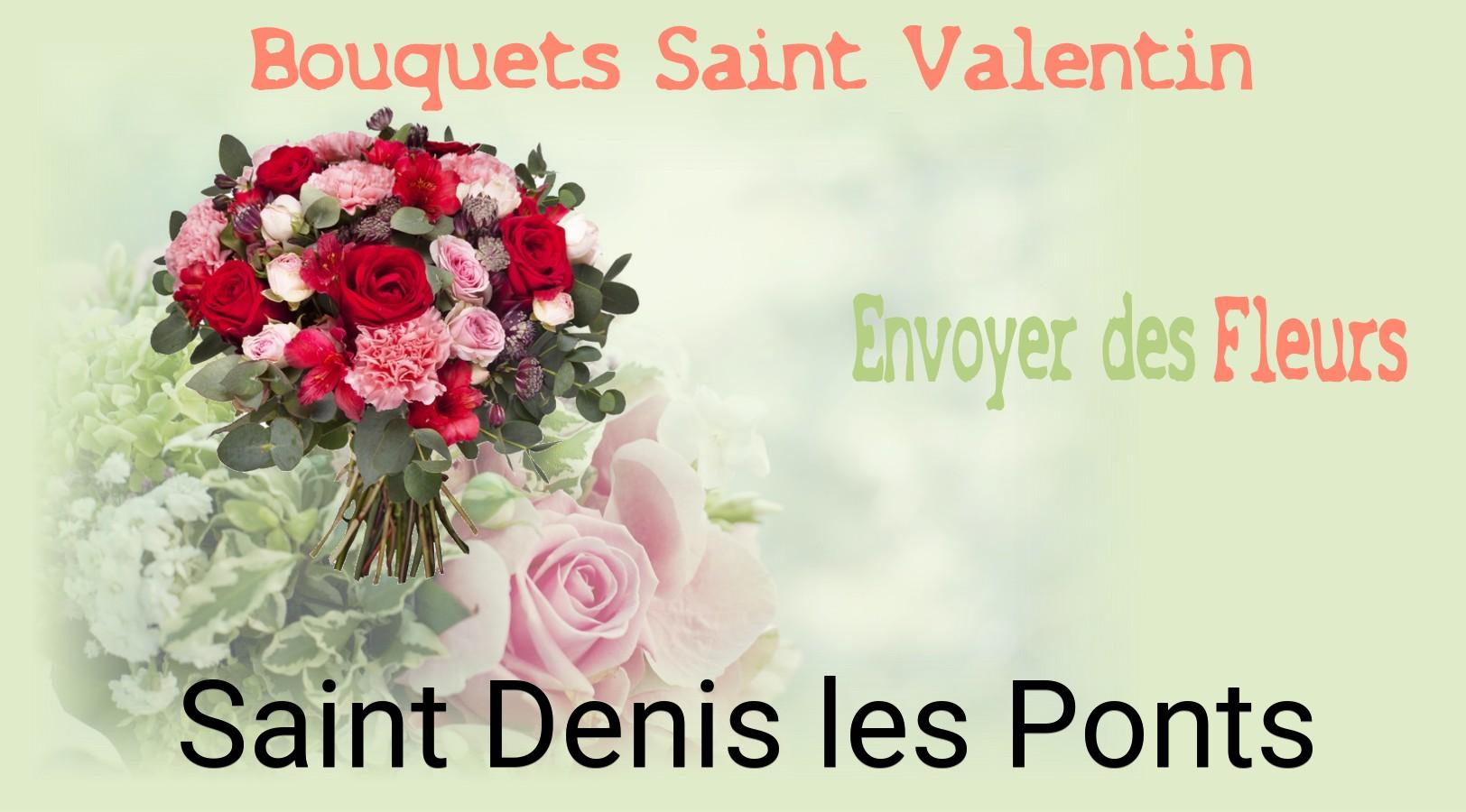 Roses de Saint-Valentin livrées à Saint-Denis-les-Ponts